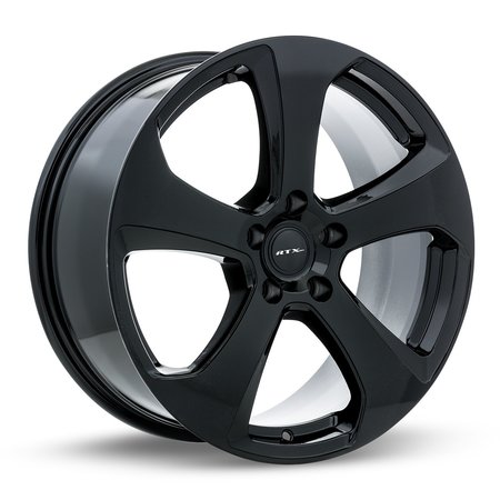 RTX Alloy Wheel, MK7 17x7.5 5x112 ET42 CB57.1 Gloss Black 082890